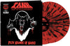 the album cover for Tank - Filth Hounds of Hades - Deluxe Edition [Red/Black Splatter]