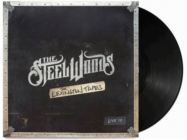 the album cover for The Steel Woods - The Lexington Tapes (Live)