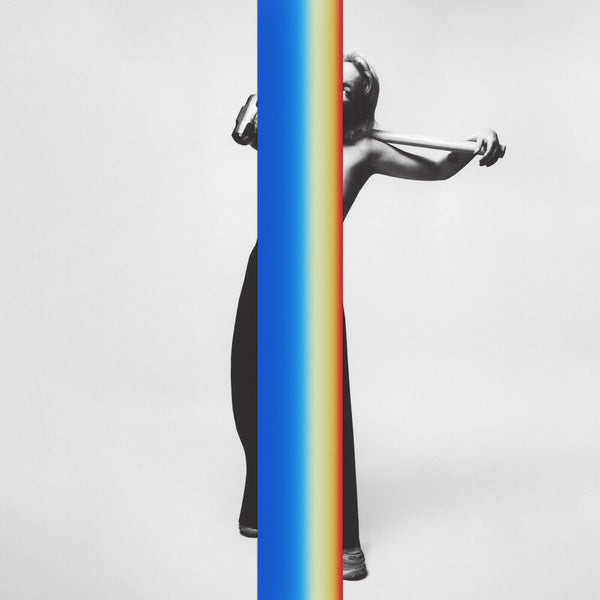 the album cover for Sylvan Esso - Ow [Black]