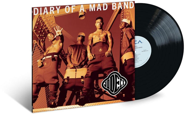 the album cover for Jodeci - Diary Of A Mad Band