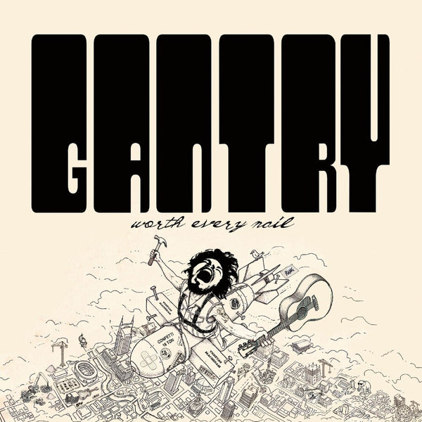 the album cover for Chris Gantry - Worth Every Nail [Download Included]
