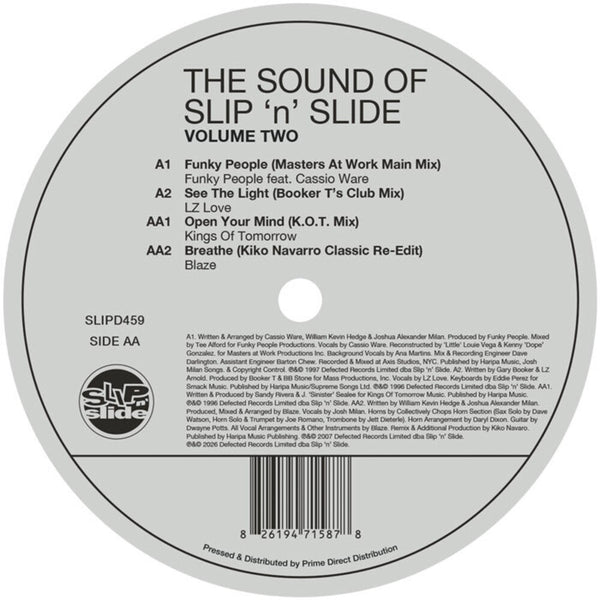 the album cover for Sound Of Slip 'n' Slide Vol. 2 / Various - Sound Of Slip 'n' Slide Vol. 2 / Various