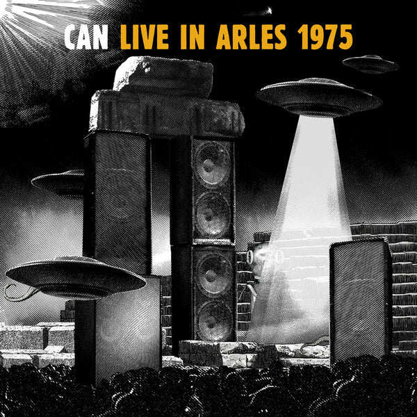 the album cover for Can - Live In Arles 1975