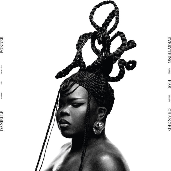 the album cover for Danielle Ponder - Everything Has Changed [Black]