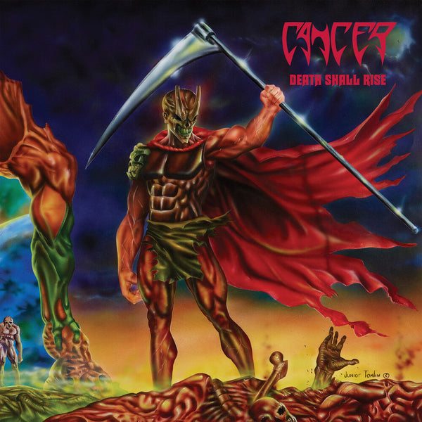 the album cover for Cancer - Death Shall Rise [Colored Vinyl] (Aniv) (Mrb)
