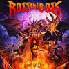 the album cover for Ross The Boss - Born Of Fire - Transparent Violet Vinyl [Clear Vinyl]