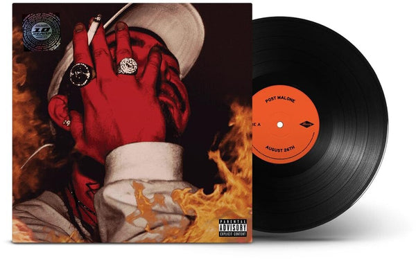 the album cover for Post Malone - August 26 [Black]