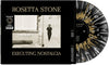 the album cover for Rosetta Stone - Executing Nostalgia [Black/Gold/White Splatter]