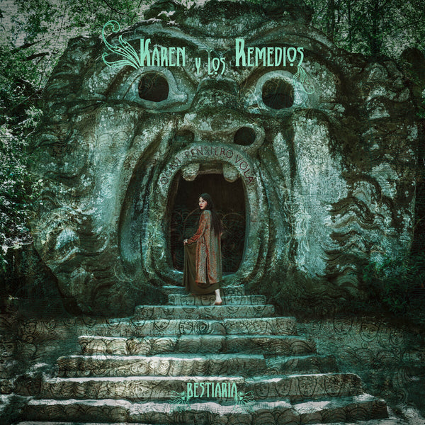 the album cover for Karen Y Los Remedios - Bestiaria [Colored Vinyl] (Grn)