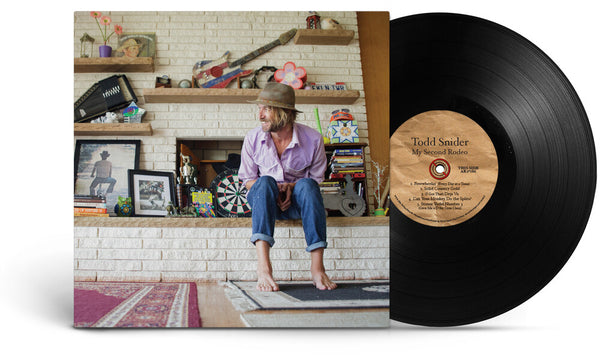 the album cover for Todd Snider - My Second Rodeo [Black]