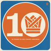 the album cover for Bcr10 - Ten Years Of Big Crown Records / Various - Bcr10 - Ten Years Of Big Crown Records / Various