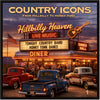 the album cover for Country Icons: From Hillbilly To Honky Tonk / Var - Country Icons: From Hillbilly To Honky Tonk / Var