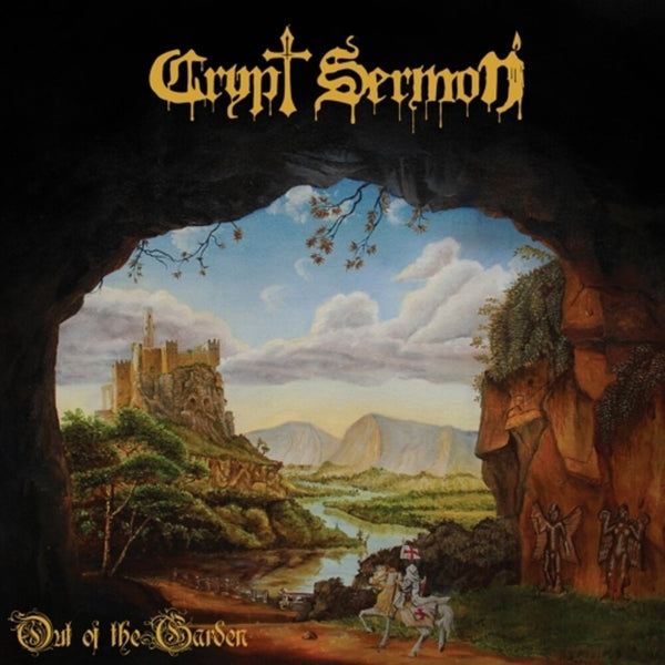 the album cover for Crypt Sermon - Out of the Garden (olive Green Vinyl)