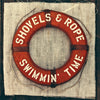 the album cover for Shovels & Rope - Swimmin' Time [Colored Vinyl] [Limited Edition] (Red)