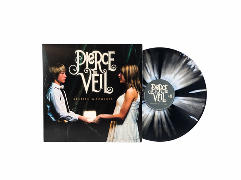 Pierce The Veil - Selfish Machines (Limited Edition Transparent Black w/ White Splatter Colored Vinyl)