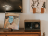Tabletop Record Stand - Pale Blue Dot Records
