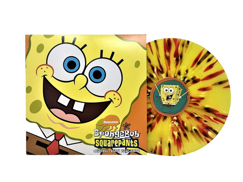 SpongeBob SquarePants: Original Theme Highlights (Limited Edition Yellow Red, White & Brown Splatter Colored Vinyl)