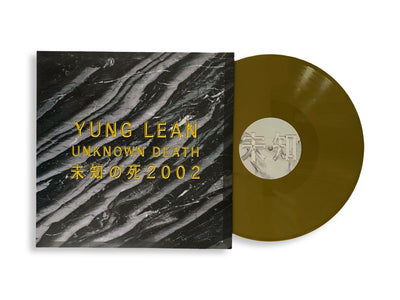 Yung Lean - Unknown Death 2002 (Limited Edition Gold Colored Vinyl) - Pale Blue Dot Records