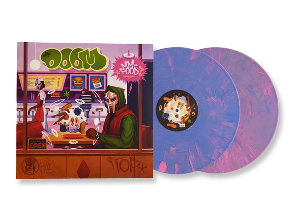MF DOOM - Mm... Food (Limited Edition Purple & Pink Colored 2x Vinyl, 20th Anniversary) - Pale Blue Dot Records