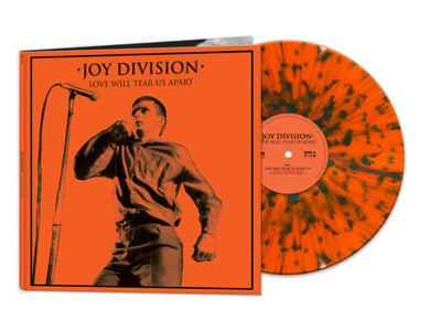 Joy Division - Love Will Tear Us Apart (Orange/Black Splatter Colored Vinyl)
