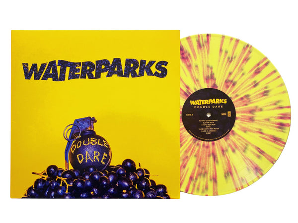 Waterparks - Double Dare (Limited Edition Yellow Splatter Colored Vinyl) - Pale Blue Dot Records