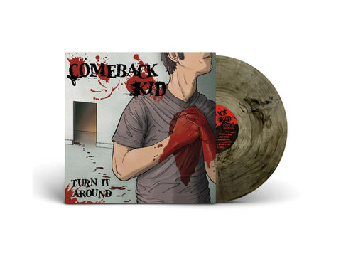 Comeback Kid - Turn it Around (Limited Edition Clear w/ Black Smoke Colored Vinyl)