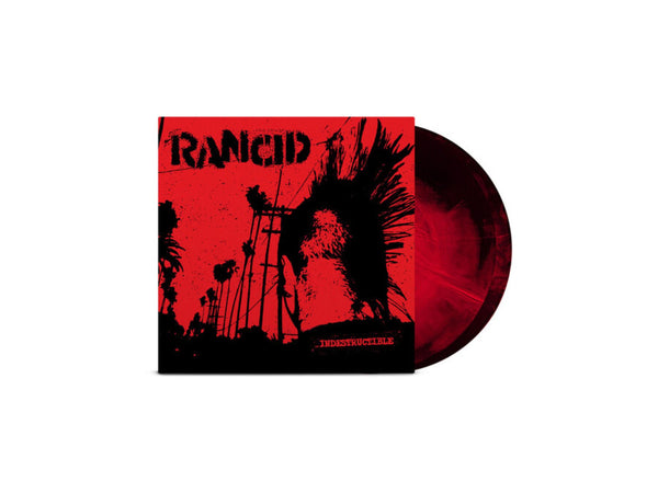 Rancid - Indestructible - Anniversary Edition (Redish w/Black Galaxy Colored Vinyl) - Pale Blue Dot Records