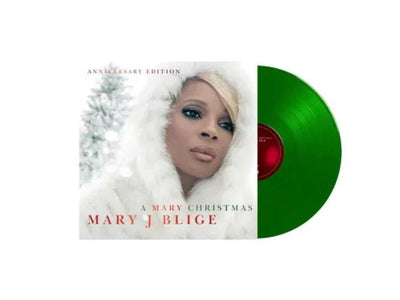 Mary Blige J - A Mary Christmas (Anniversary Edition Green Colored Vinyl)