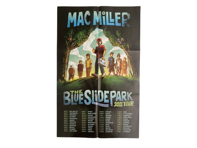 Mac Miller - Blue Slide Park (Clear w/ Blue & Yellow Splatter Colored Vinyl)