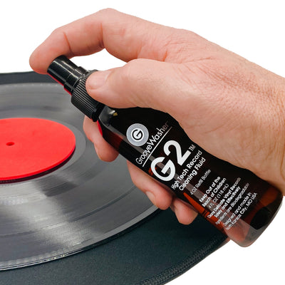 Walnut Record Cleaning Kit - Pale Blue Dot Records