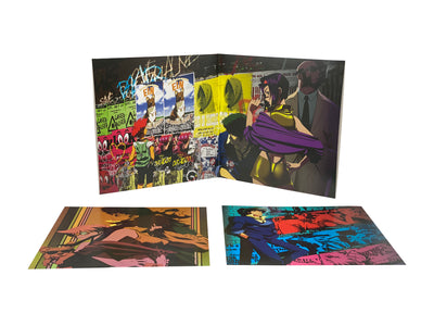 Cowboy Bebop Original Series Soundtrack (Limited Edition Clear w/ Black, Blue and Pink Splatter 2x LP) - Pale Blue Dot Records