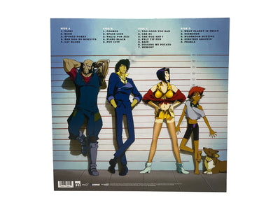 Cowboy Bebop Original Series Soundtrack (Limited Edition Clear w/ Black, Blue and Pink Splatter 2x LP) - Pale Blue Dot Records