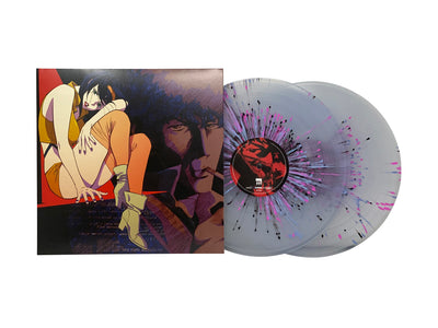 Cowboy Bebop Original Series Soundtrack (Limited Edition Clear w/ Black, Blue and Pink Splatter 2x LP) - Pale Blue Dot Records