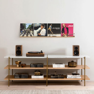 Vinyl Record Display Shelf - Pale Blue Dot Records