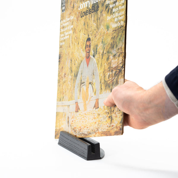 Vinyl Record Tabletop Stand - Pale Blue Dot Records