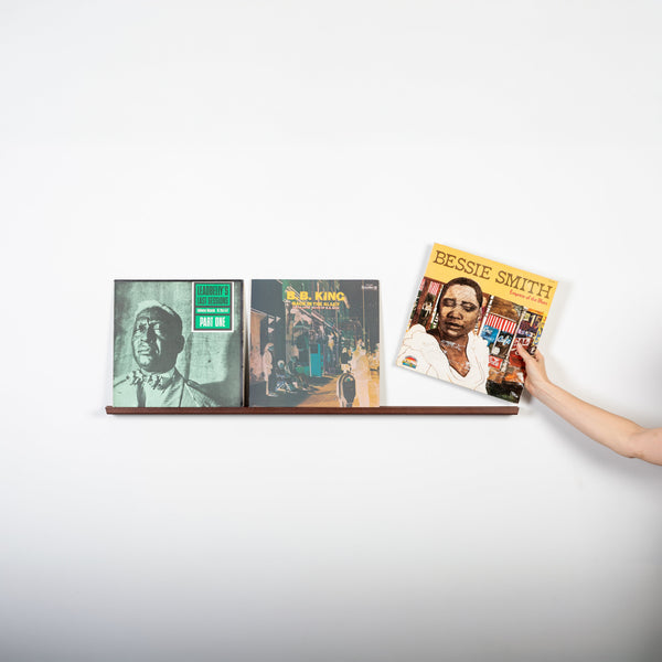 Vinyl Record Display Shelf - Pale Blue Dot Records