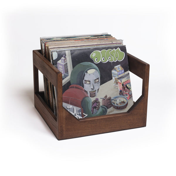 The Cube : 12" Vinyl Storage Crate - Pale Blue Dot Records