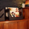 The Cube : 12" Vinyl Storage Crate - Pale Blue Dot Records