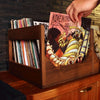 The Cube : 12" Vinyl Storage Crate - Pale Blue Dot Records