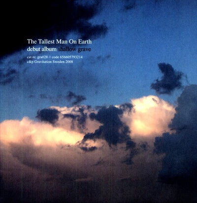 The Tallest Man on Earth - Shallow Grave (Vinyl LP) - Pale Blue Dot Records