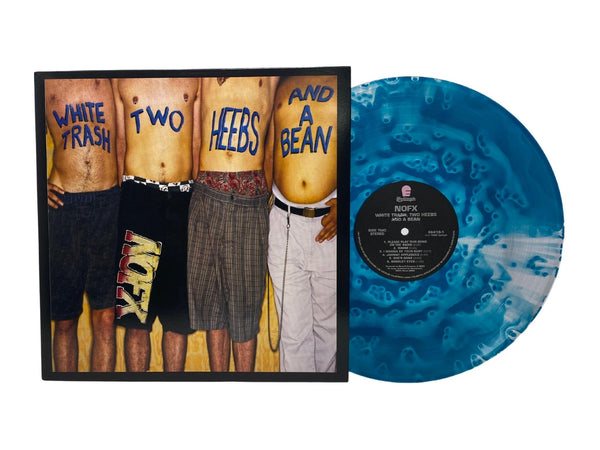 NOFX - White Trash (Limited Sea Blue and Clear Cloudy Colored Vinyl)