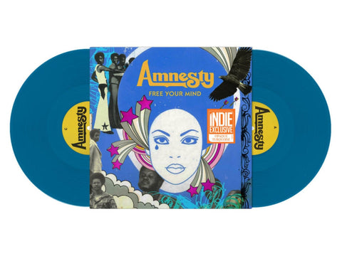 Amnesty - Free Your Mind (Limited Edition Turquoise Colored Vinyl LP)