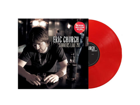 Eric Church - Sinners Like Me (Red Colored Vinyl)