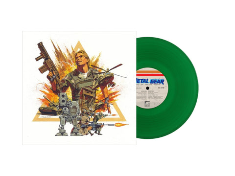 Metal Gear Original MSX2 Video Game Soundtrack (Limited Edition Green Colored 10" Vinyl)