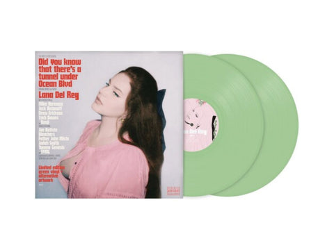 Lana Del Rey - Did You Know That There's A Tunnel Under Ocean Blvd (Light Green 2 LP/ Alt. Cover, Indie Exclusive)