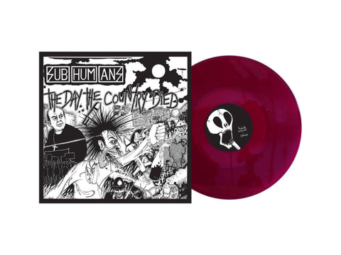 The Subhumans - The Day The Country Died (Indie Exclusive Deep Purple Vinyl)