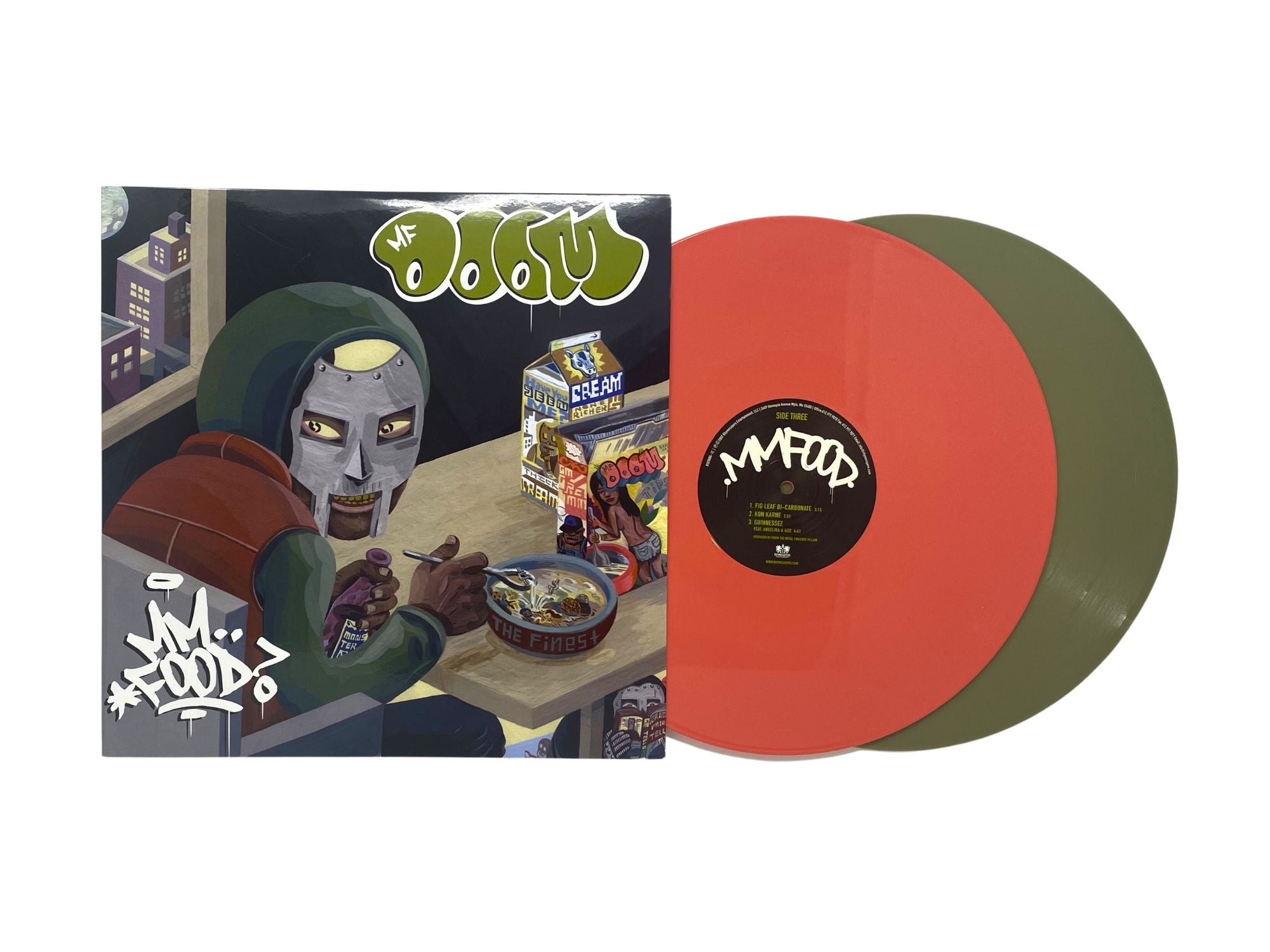 MF Doom MM...Food (Limited Edition Green & Pink Colored 2x Vinyl) Pale Blue Dot Records