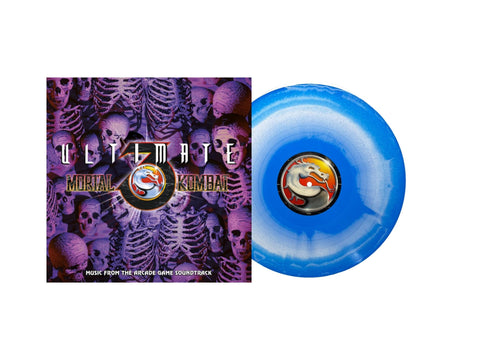 Ultimate Mortal Kombat 3: Music From The Arcade Games (Limited Edition Blue & White Swirl Colored Vinyl)