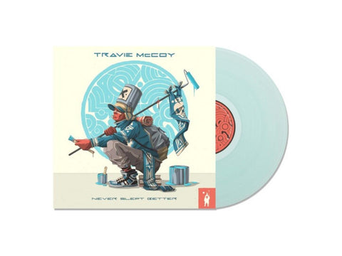 Travie McCoy - Never Slept Better (Limited Edition Electric Blue Colored Vinyl)