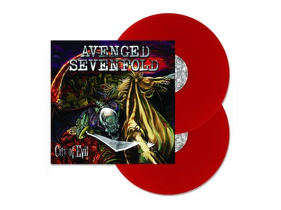 Avenged Sevenfold - City Of Evil (Limited Edition Red Colored Vinyl) - Pale Blue Dot Records